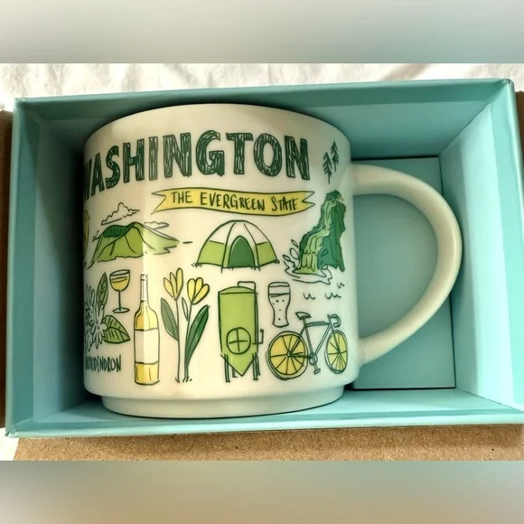 Starbucks Been There Series Washington State - Picture 2 of 5